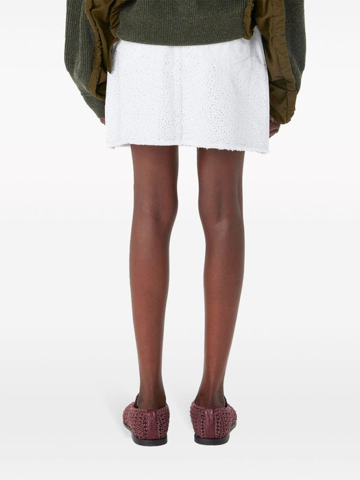 crystal-embellished denim miniskirt DK0022 PG0880001 JW ANDERSON 