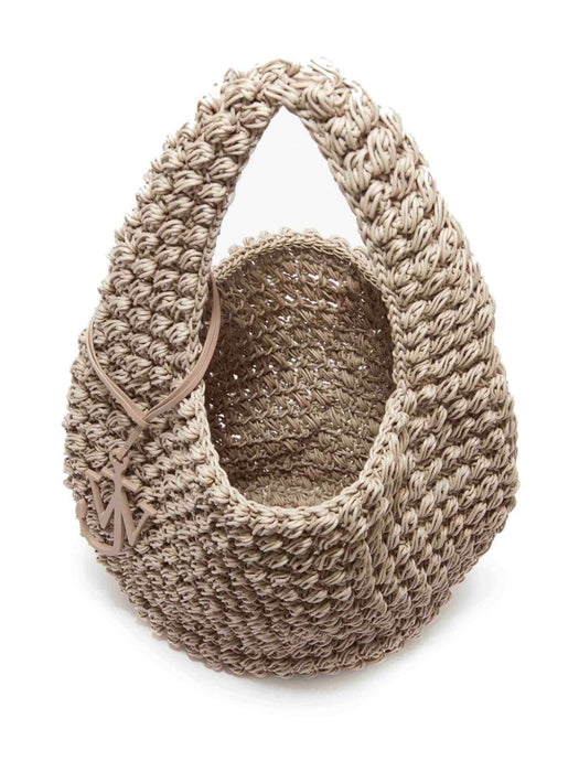 large Popcorn crochet tote bag HB0565 FA0305929 JW ANDERSON 