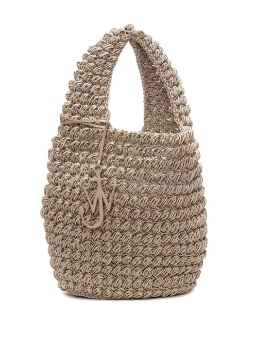 large Popcorn crochet tote bag HB0565 FA0305929 JW ANDERSON 