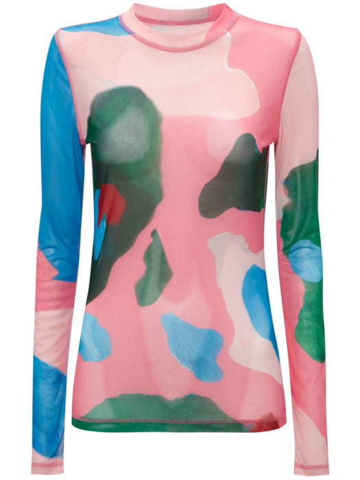 long-sleeve mesh T-shirt JO0138 PG1498398 JW ANDERSON 
