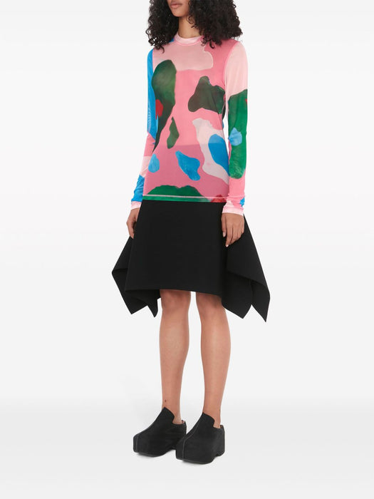 long-sleeve mesh T-shirt JO0138 PG1498398 JW ANDERSON 