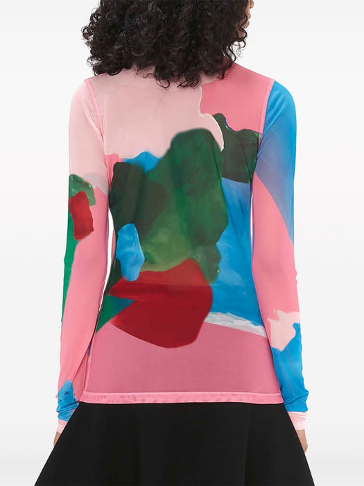 long-sleeve mesh T-shirt JO0138 PG1498398 JW ANDERSON 