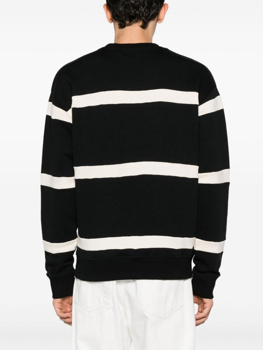 logo-embroidered striped sweatshirt JW0155 PG0717909 JW ANDERSON 