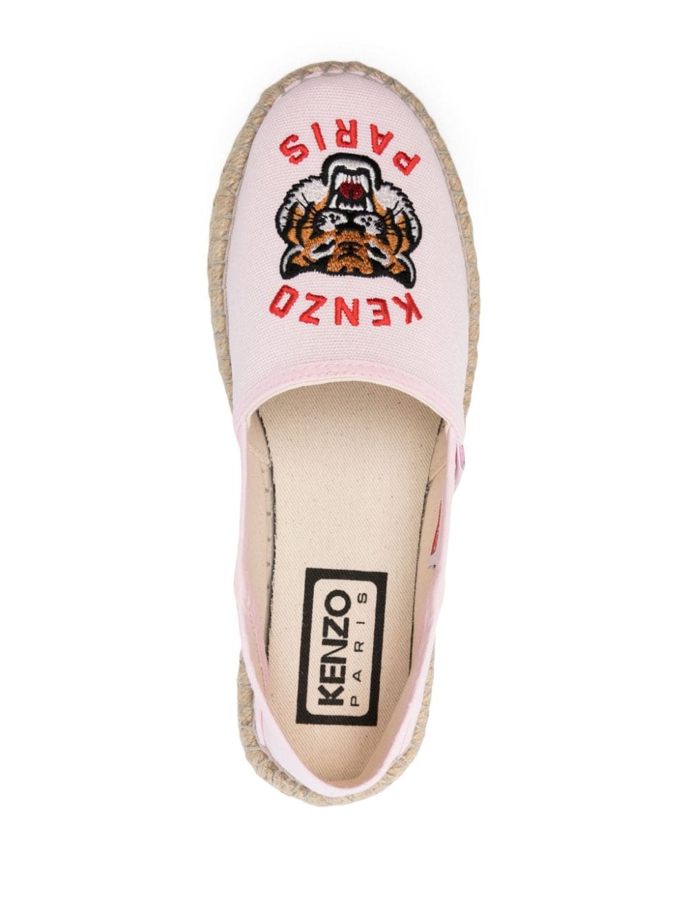 Lucky Tiger-embroidered espadrillhes FE52ES020F81 34 KENZO 