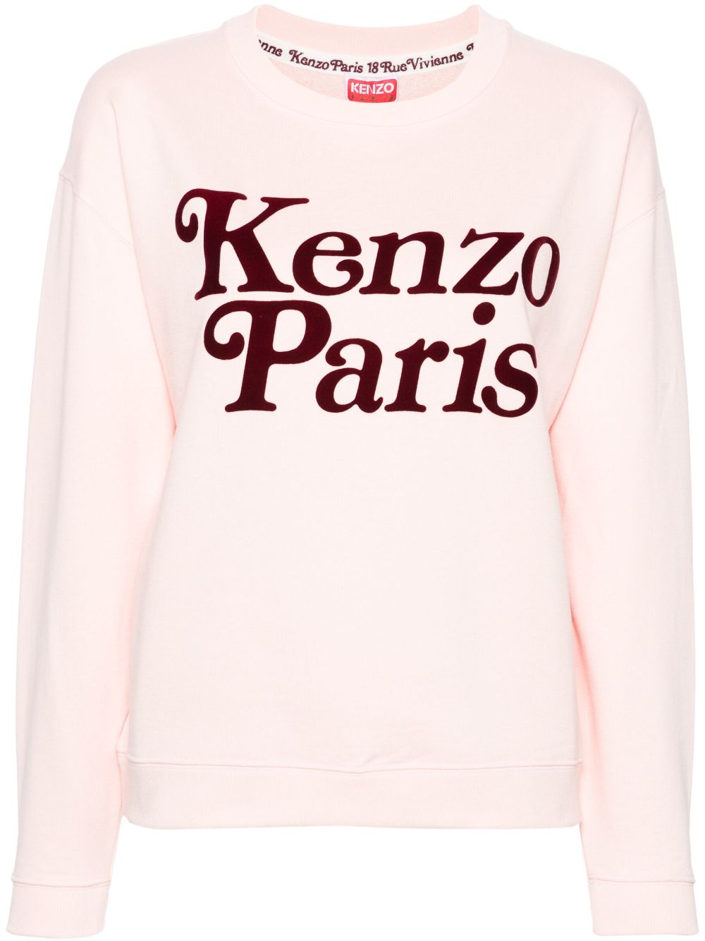 Verdy flocked-logo sweatshirt FE52SW1274MF 34 KENZO 