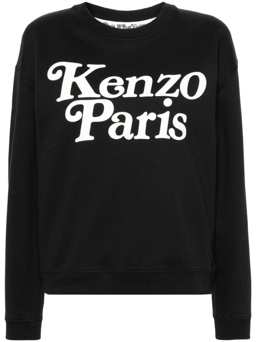 x Verdy flocked-logo sweatshirt FE52SW1274MF 99 KENZO 