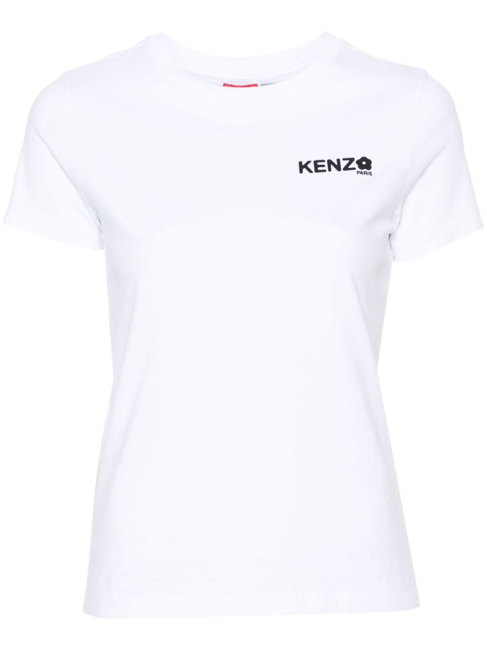 logo-print cotton T-shirt FE52TS1114SO 01 KENZO 