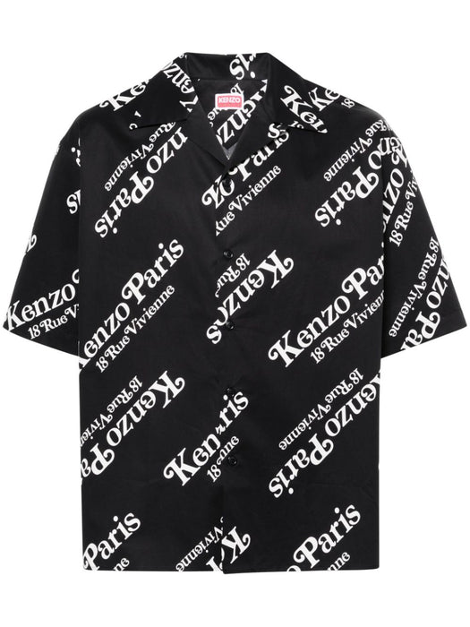 Kenzo By Verdy logo-print shirt FE55CH1119P4 99 KENZO 