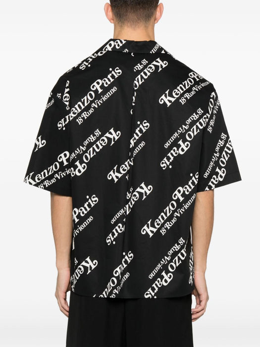 Kenzo By Verdy logo-print shirt FE55CH1119P4 99 KENZO 