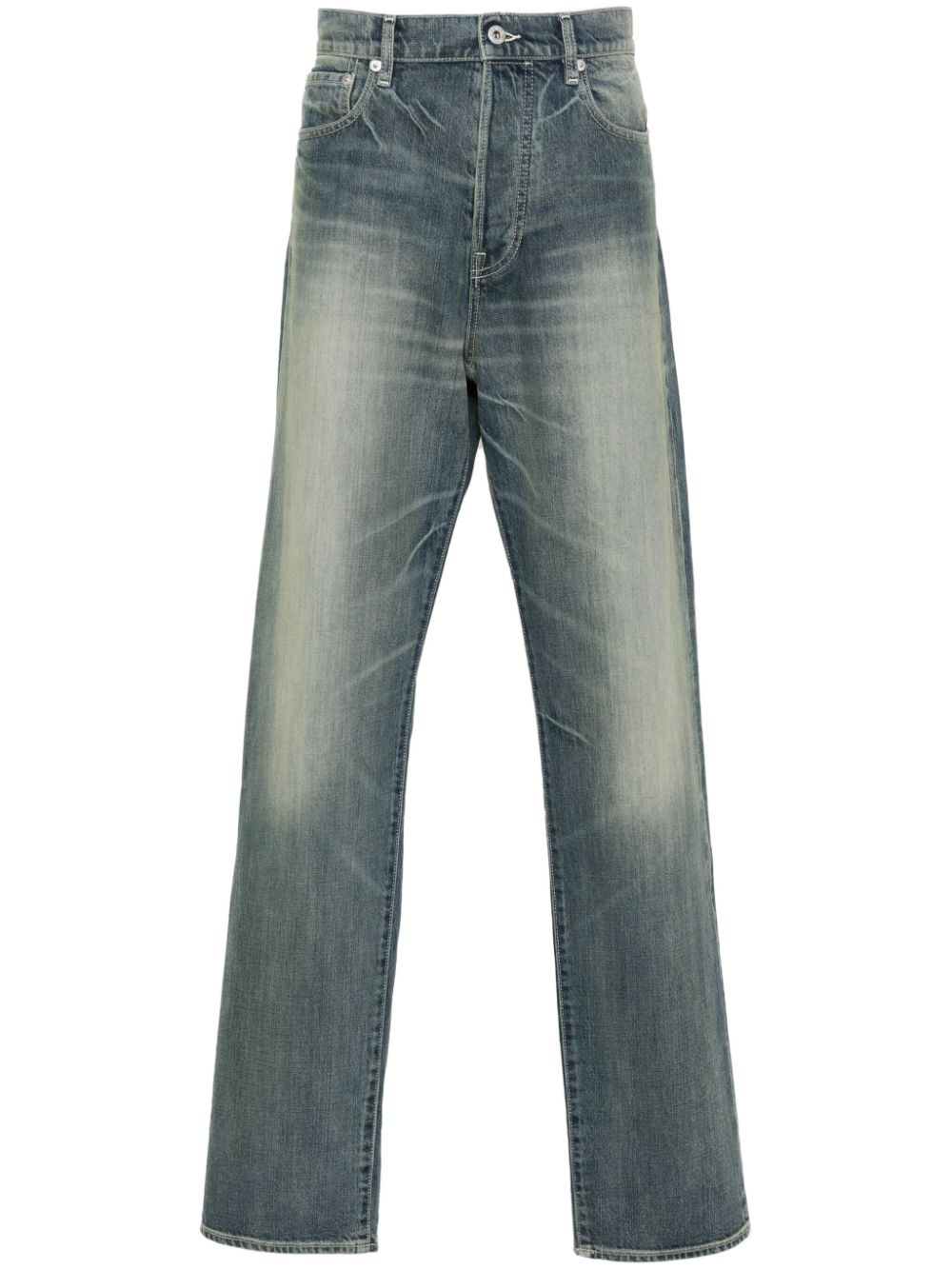 Bara cropped jeans FE55DP3316I7 DY KENZO 