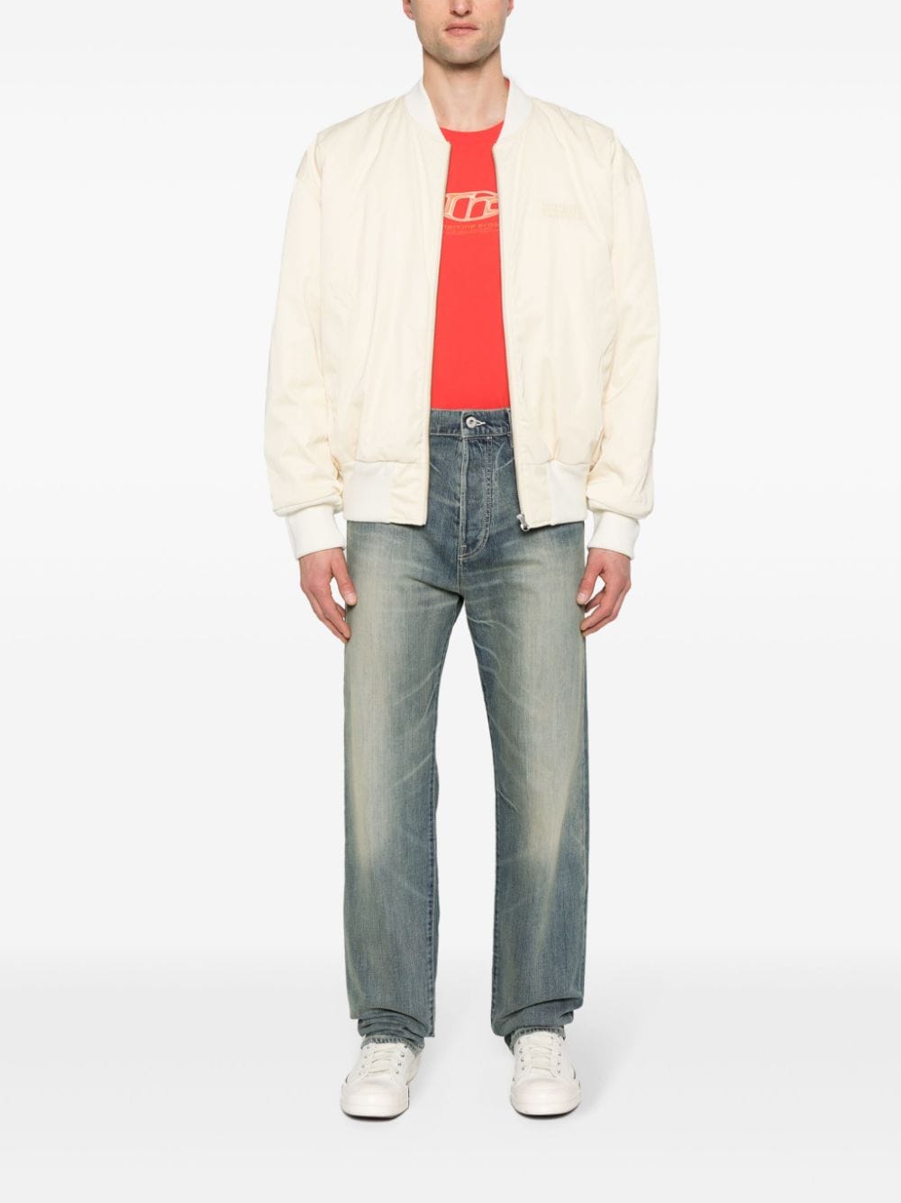Bara cropped jeans FE55DP3316I7 DY KENZO 