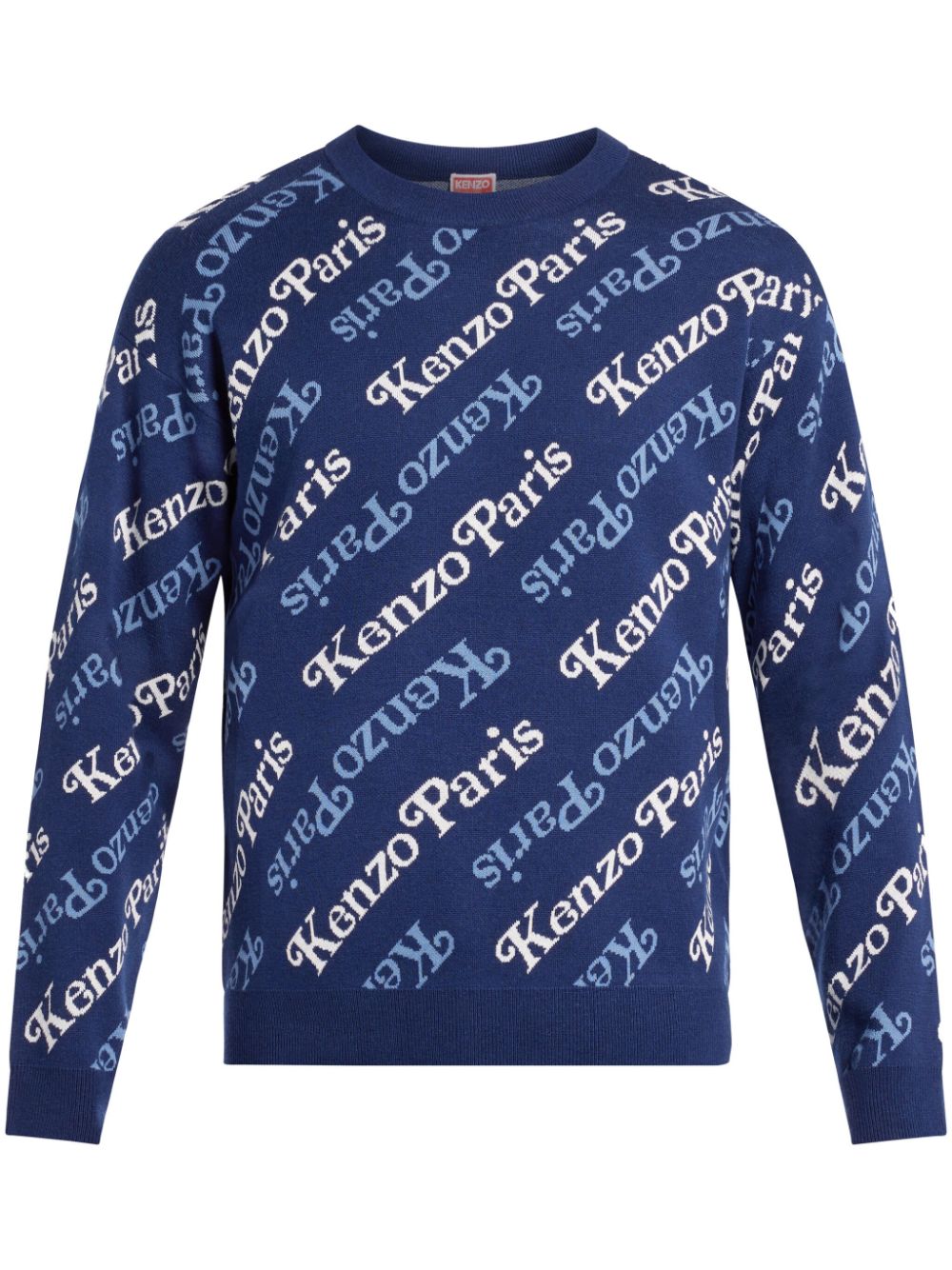 all-over monogram jumper FE55PU4573CB 77 KENZO 
