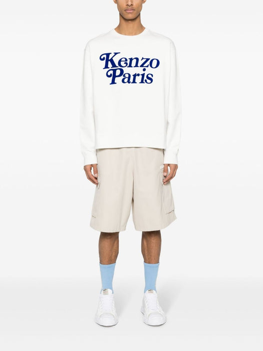 x Verdy flocked-logo sweatshirt FE55SW1464MG 02 KENZO 