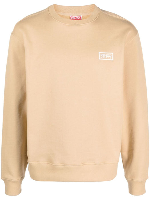 logo-print cotton sweatshirt FE55SW1814MG 12 KENZO 