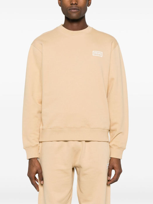 logo-print cotton sweatshirt FE55SW1814MG 12 KENZO 