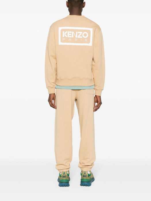 logo-print cotton sweatshirt FE55SW1814MG 12 KENZO 