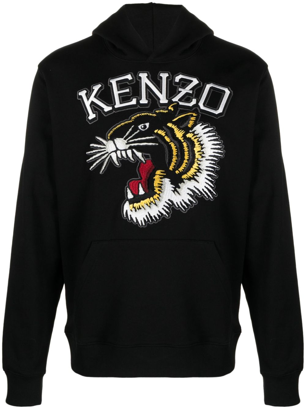 Varsity Jungle Tiger logo-embroidered hoodie FE55SW1864MF 99J KENZO 