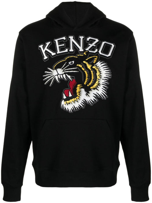 Varsity Jungle Tiger logo-embroidered hoodie FE55SW1864MF 99J KENZO 