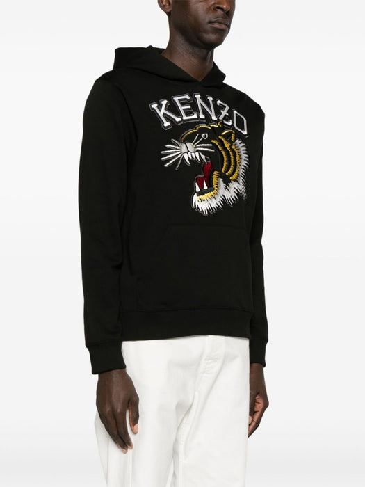 Varsity Jungle Tiger logo-embroidered hoodie FE55SW1864MF 99J KENZO 