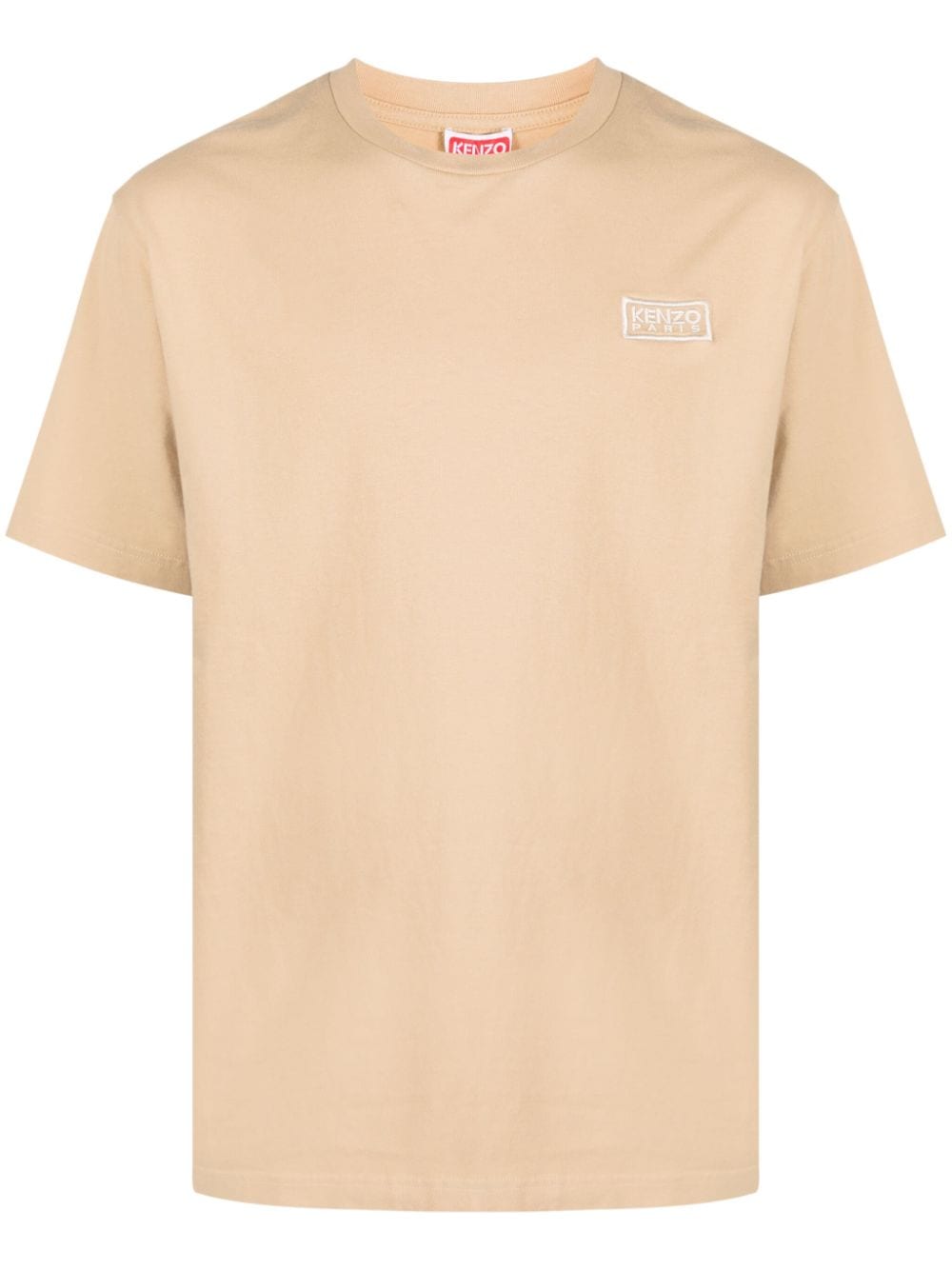 logo-embroidered cotton T-shirt FE55TS1844SG 12 KENZO 
