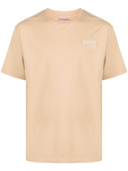 logo-embroidered cotton T-shirt FE55TS1844SG 12 KENZO 