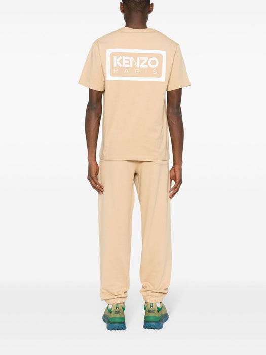 logo-embroidered cotton T-shirt FE55TS1844SG 12 KENZO 