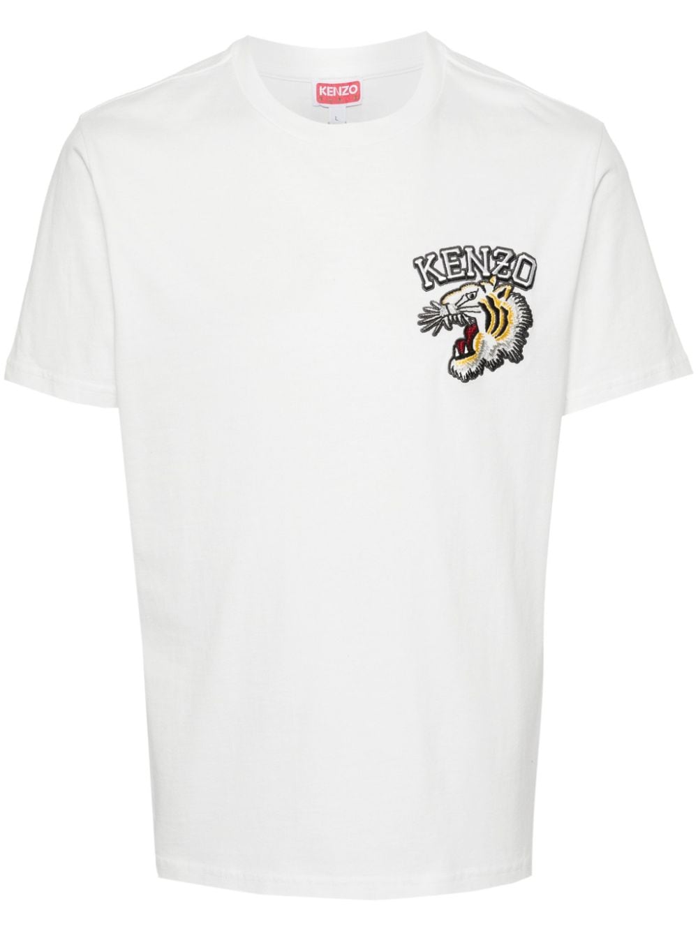 Varsity Jungle cotton T-shirt FE55TS1864SG 02 KENZO 