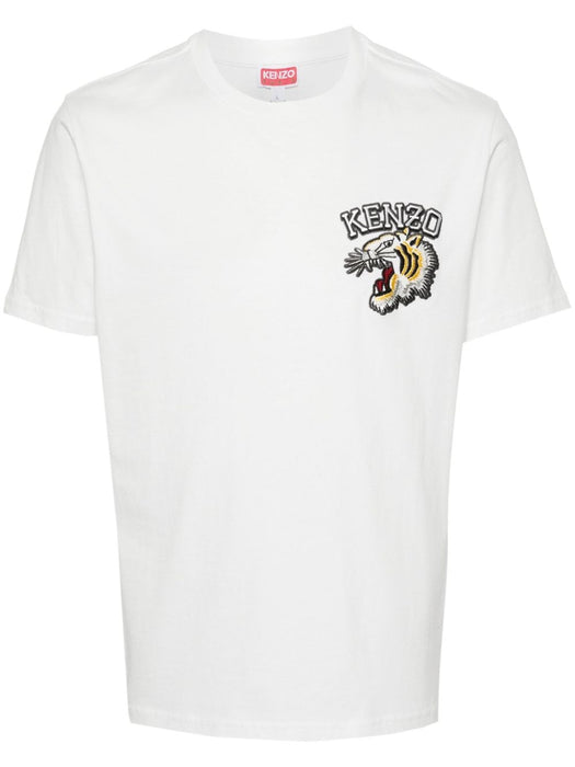 Varsity Jungle cotton T-shirt FE55TS1864SG 02 KENZO 