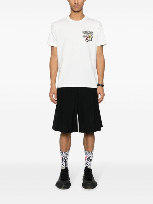Varsity Jungle cotton T-shirt FE55TS1864SG 02 KENZO 