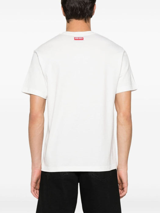 Tiger Varsity cotton T-shirt FE55TS1874SG 02 KENZO 