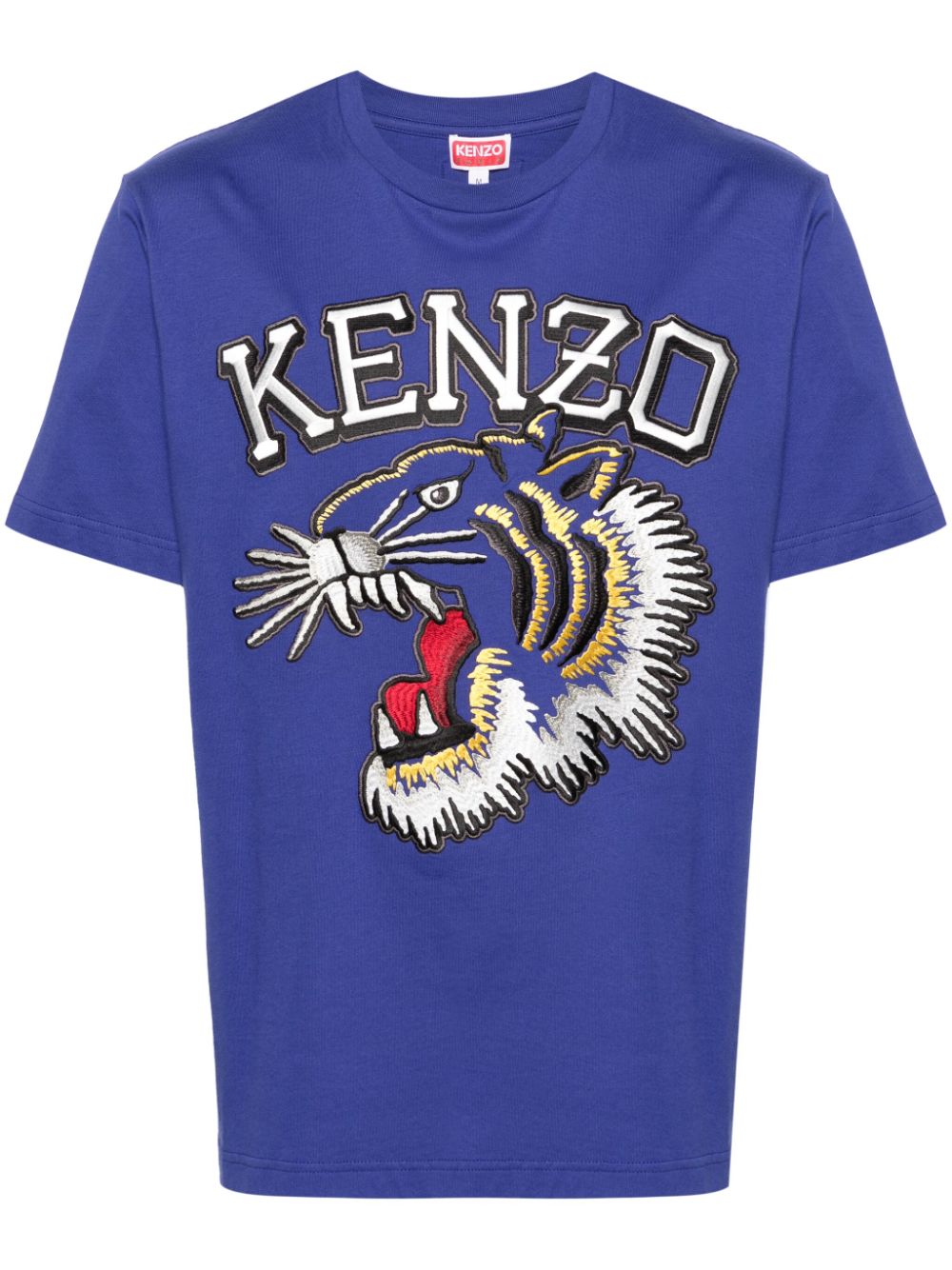Tiger Varsity cotton T-shirt FE55TS1874SG 75 KENZO 