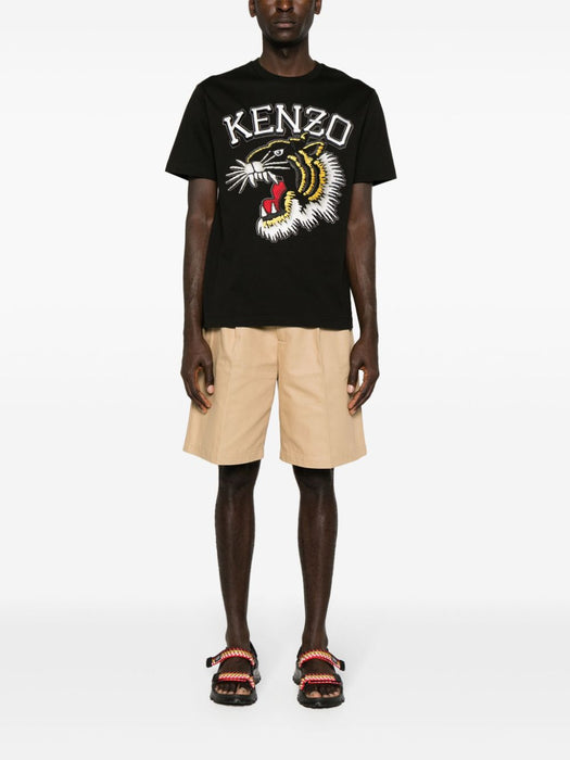 Tiger Varsity cotton T-shirt FE55TS1874SG 99J KENZO 