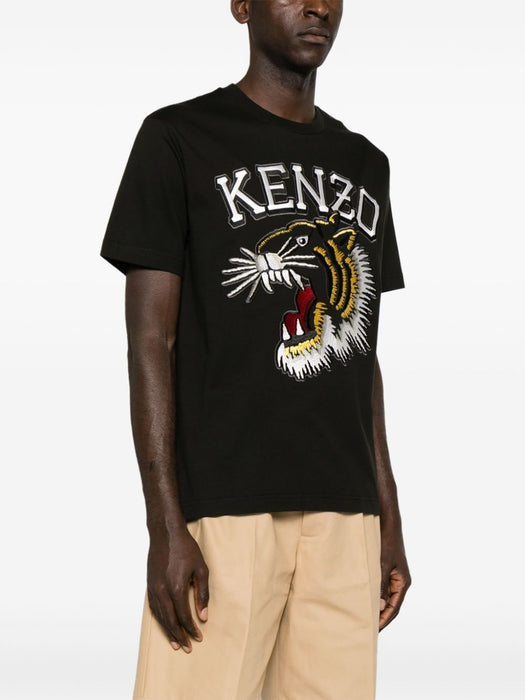 Tiger Varsity cotton T-shirt FE55TS1874SG 99J KENZO 