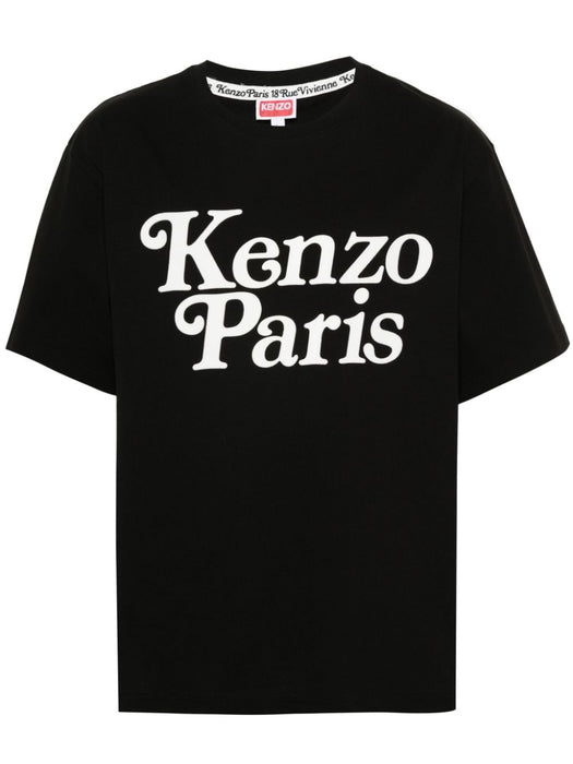 x Verdy logo-print cotton T-shirt FE55TS1914SY 99J KENZO 