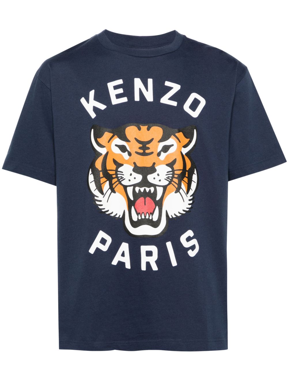 Lucky Tiger cotton T-shirt FE58TS0064SG 77 KENZO 