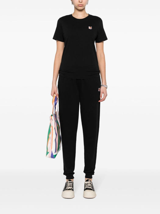 Fox-appliqué T-shirt LW00105KJ0008 P199 MAISON KITSUNE 