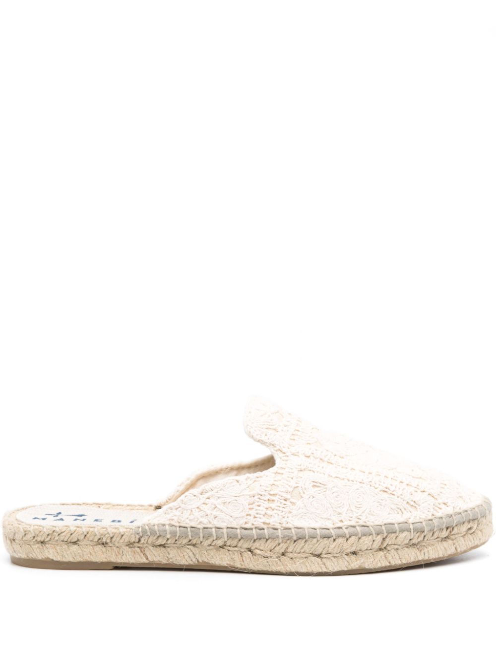 Yucatán crochet espadrilles G0.3M0 NATURAL MANEBI 