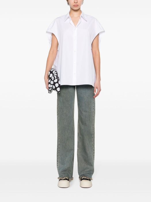 poplin sleeveless shirt CAMA0565X0 UTC22300W01 MARNI 