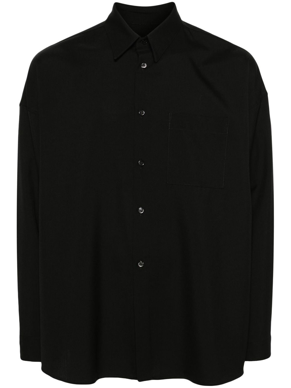 long-sleeve virgin wool shirt CUMU0061A3 TW83900N99 MARNI 