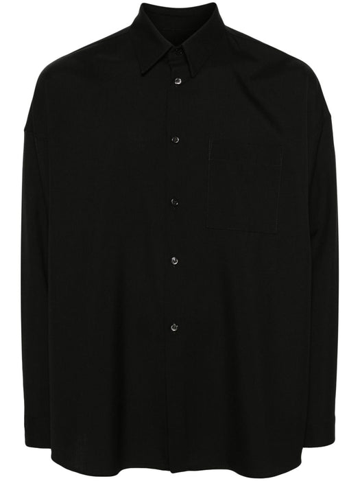 long-sleeve virgin wool shirt CUMU0061A3 TW83900N99 MARNI 