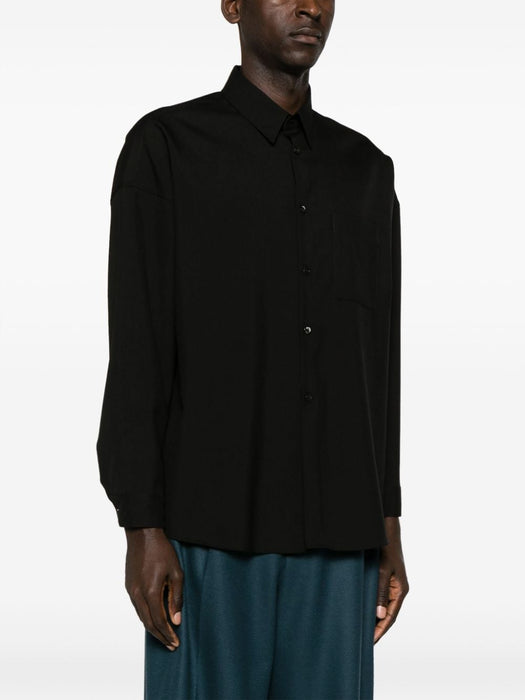 long-sleeve virgin wool shirt CUMU0061A3 TW83900N99 MARNI 
