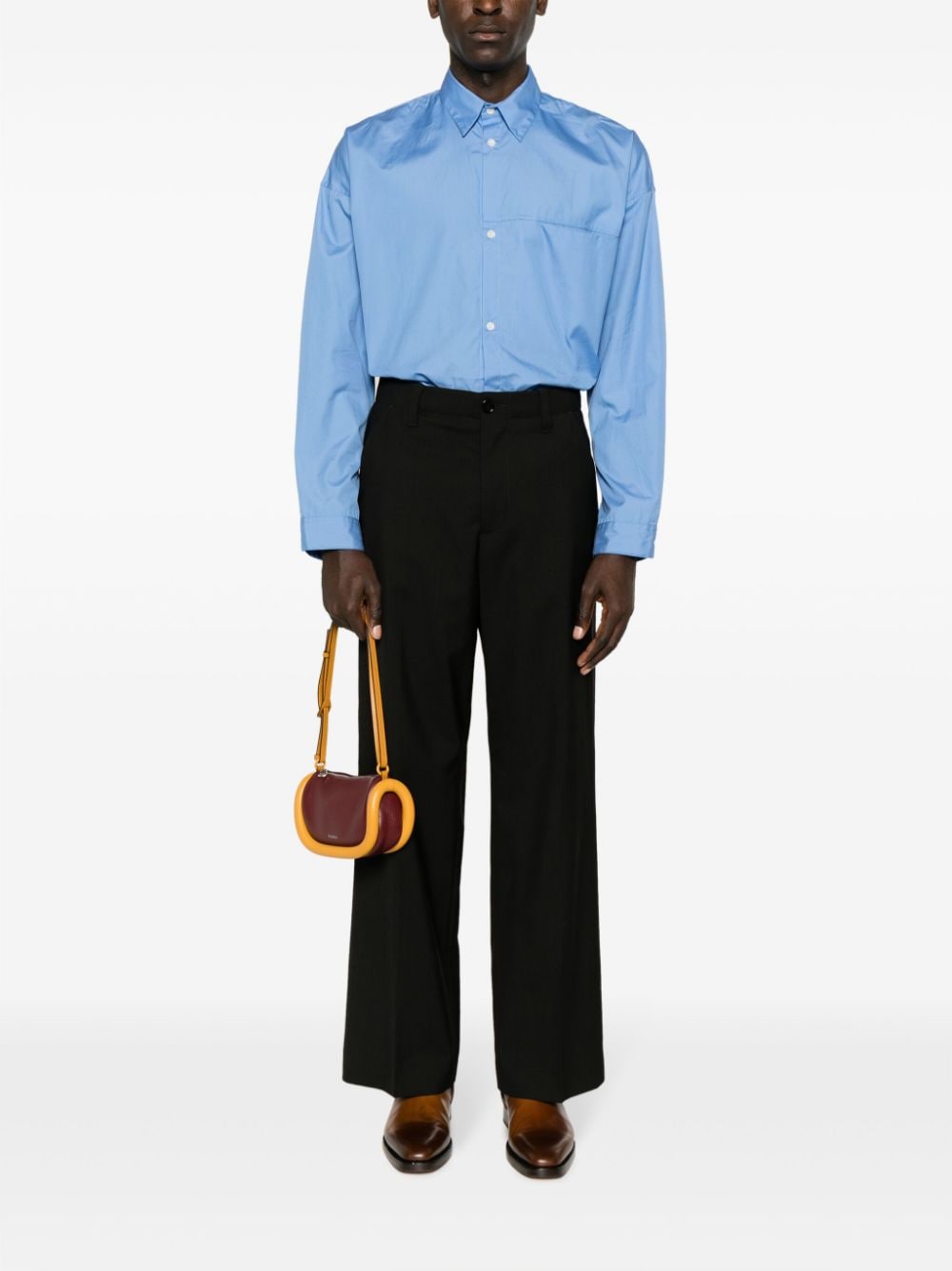 Tropical straight-leg tailored trousers PUMU0245U1 TW83900N99 MARNI 