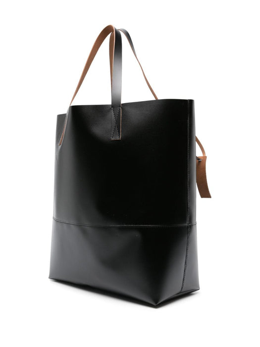 Tribeca logo-print faux-leather tote bag SHMQ0037A1 P576900N99 MARNI 