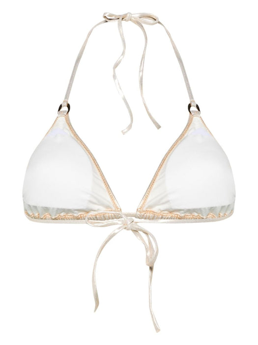 Key West metallic bikini top KEYWESTTOPCR GOLD MELISSA ODABASH 