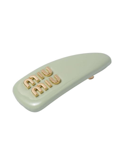 logo-lettering hair clip 5IF092 069F0934 MIU MIU 