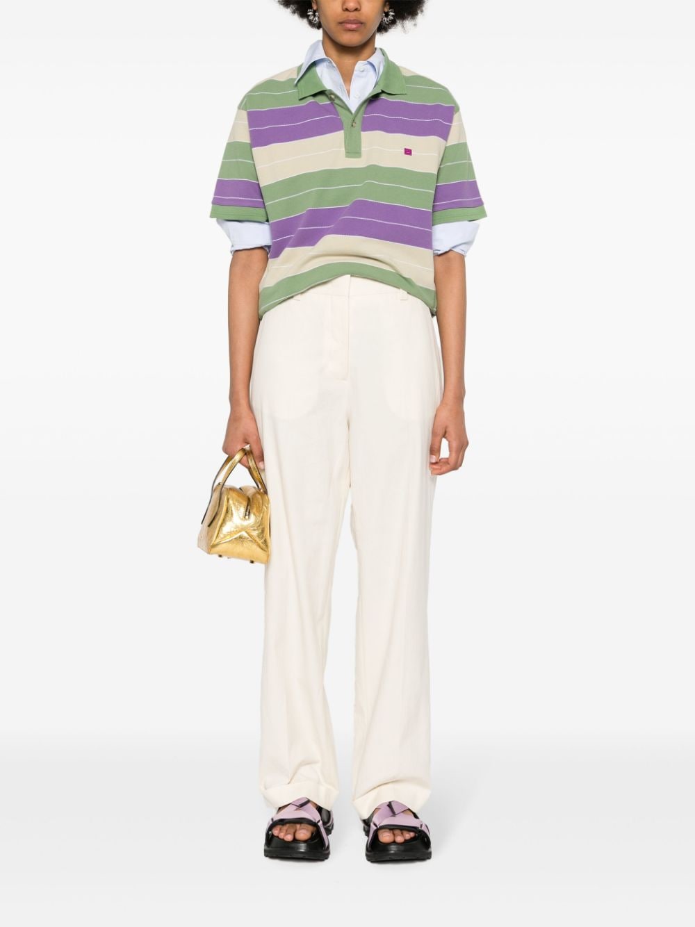 straight-leg trousers MP1704 S 232 132LF0018 MIU MIU 