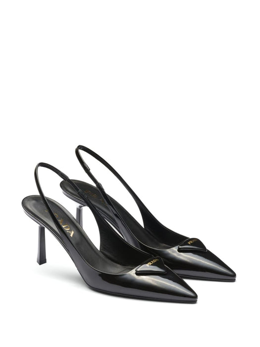 55m patent leather slingback pumps 1I901M F A075 JHRF0002 PRADA 