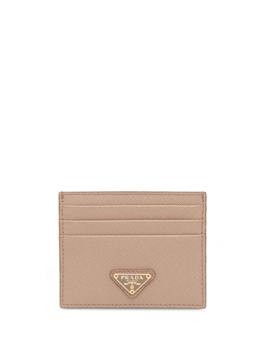 logo plaque card holder 1MC025 QHHF0236 PRADA 