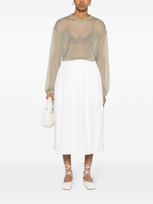 semi-sheer T-shirt 34644 S 231 14F1F0393 PRADA 