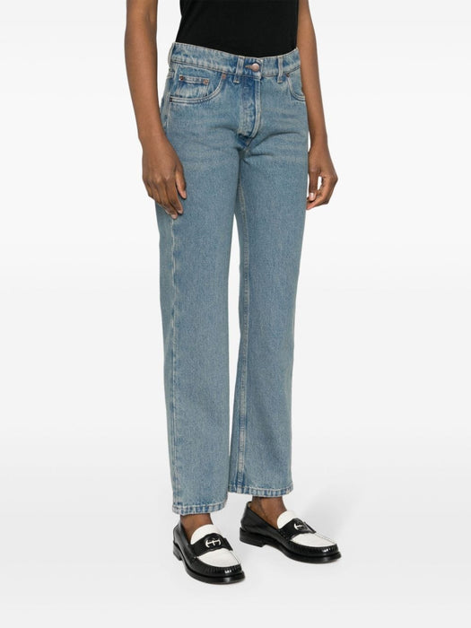 mid-rise straight-leg jeans GFP469 S OOO 13Z6F0BAN PRADA 